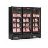 Refrigerador Expositor Vertical 1468 Litros Gelopar Linha Carbono Gcbc 1450 Cb Pr 220v