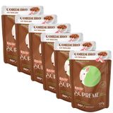 Kit 6 Ração Úmida Para Cachorro Adulto Quatree Supreme Super Premium Sabor Cordeiro Ao Molho Sachê 100g