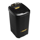 Tanquinho/Máquina de Lavar Roupas Semi-automática 20,5kg Newmaq Preta 110V
