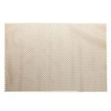 Jogo Americano Retangular Mesa Lugar Pvc Antiderrapante Flex Bege 45x30cm Lyor 1unidade