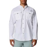 Camisa Polo G Columbia Bahama Manga Longa Masculina Branco
