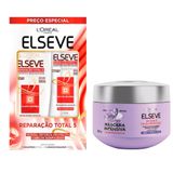 Kit Shampoo + Condicionador Elseve Longo Dos Sonhos 375ml+170ml E Kit Shampoo Preenchedor Elseve Hidra Hialurônico 375ml + Condicionador Selador 170