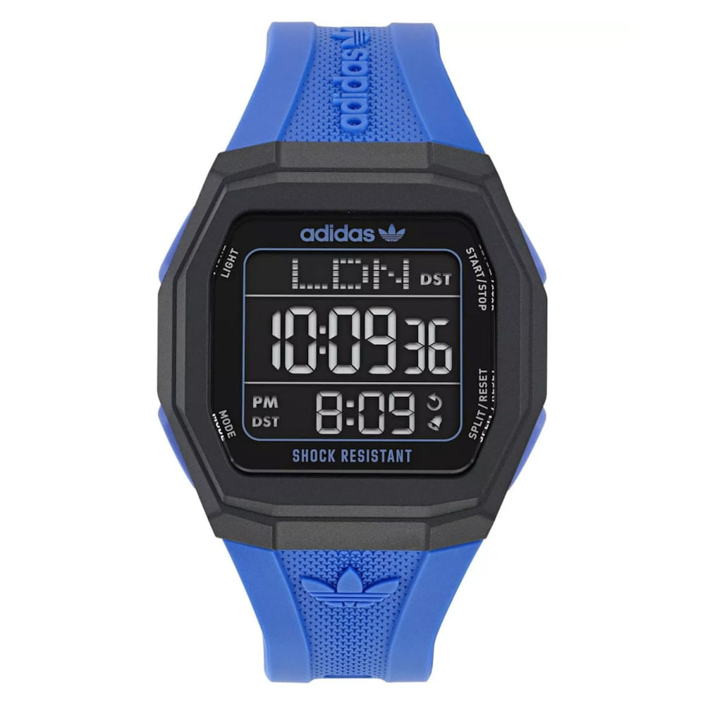 Relógio Adidas Aost24565 Preto Azul