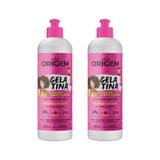 Gelatina Origem Liquida 560ml Umidificadora - Kit Com 2un