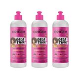 Gelatina Origem Liquida 560ml Umidificadora - Kit Com 3un