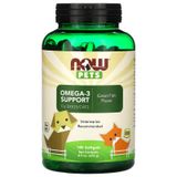 Omega-3 Support (180 Softgels) - Now Pets