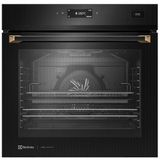 Forno Elétrico De Embutir Electrolux Expert Pro Series Com 80 Litros De Capacidade, Grill E Painel Touch Preto - Oe