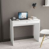 Mesa Escrivaninha Para Escritório Facility Branco