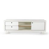 Rack Para Sala De Estar Para Tv Até 75 Polegadas Jimmy Branco