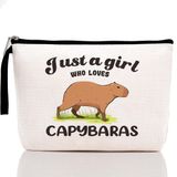 Bolsa De Maquiagem Hanamiya Na Funny Capivara Animal Lover Gifts
