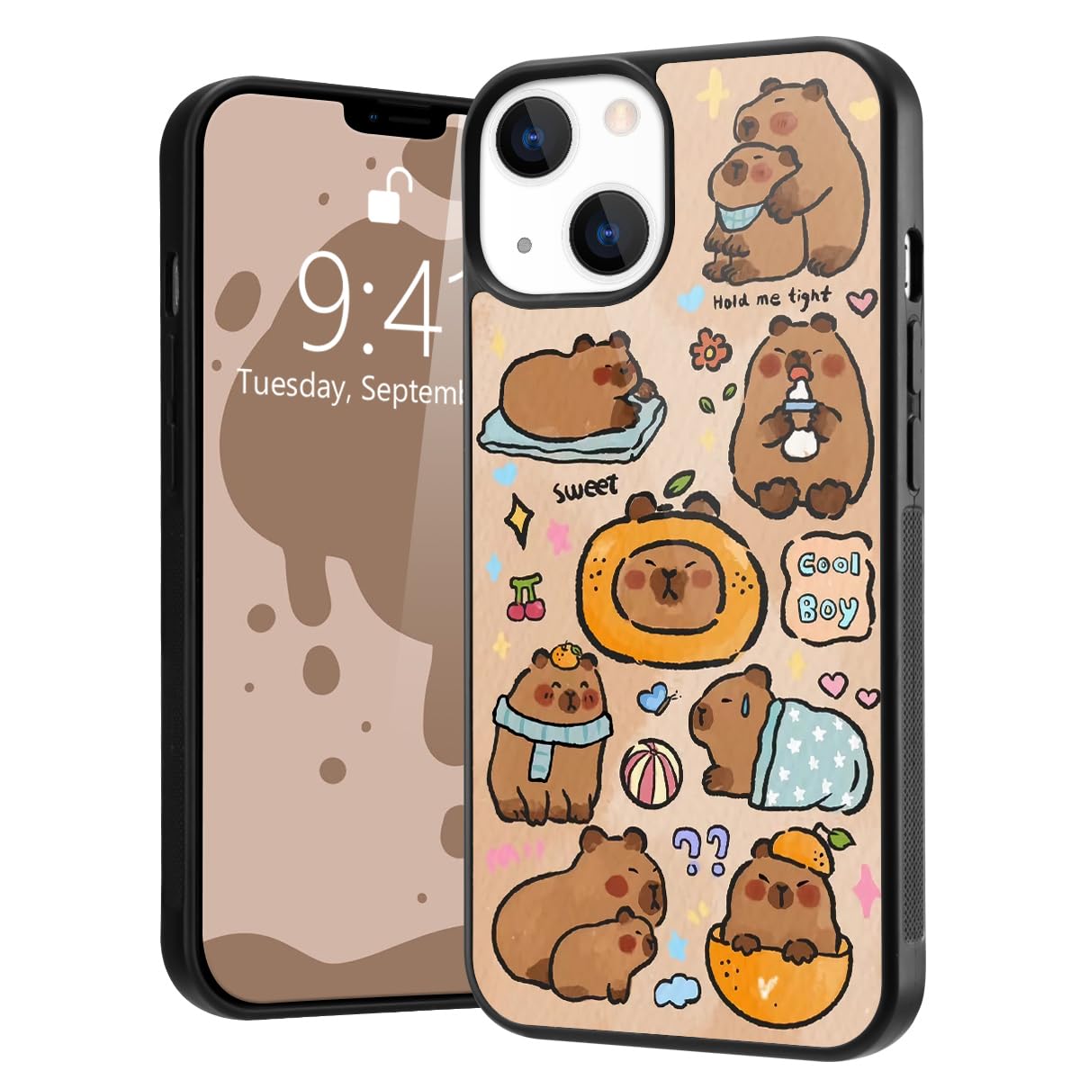 Capa De Telefone Joyland Cute Capybara Impressa Para Iphone 16 Pro