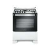 Fogão 5 Bocas Mueller Decorato G3 Tripla Chama Branco Bivolt