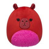 Brinquedo De Pelúcia Squishmallows Original Marcia Maroon Capybara 20cm