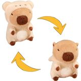 Fantasia De Urso Capivara De Pelúcia, Brinquedo De Pelúcia, 25 Cm Tongsong