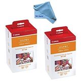 Conjunto De Tinta/papel Canon Rp-108 Color Para Selphy Cp910/cp820/cp12