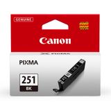 Cartucho De Tinta Canon Cli-251 Preto Compatível Para Impressoras