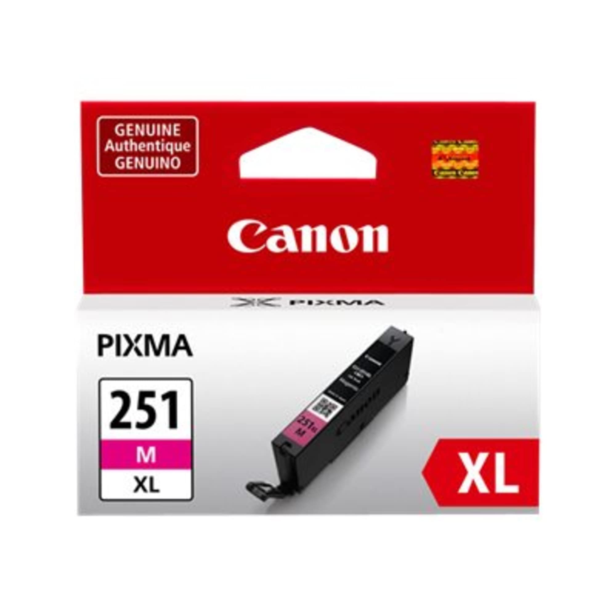 Cartucho De Tinta Canon Cli-251xl Magenta Compatível