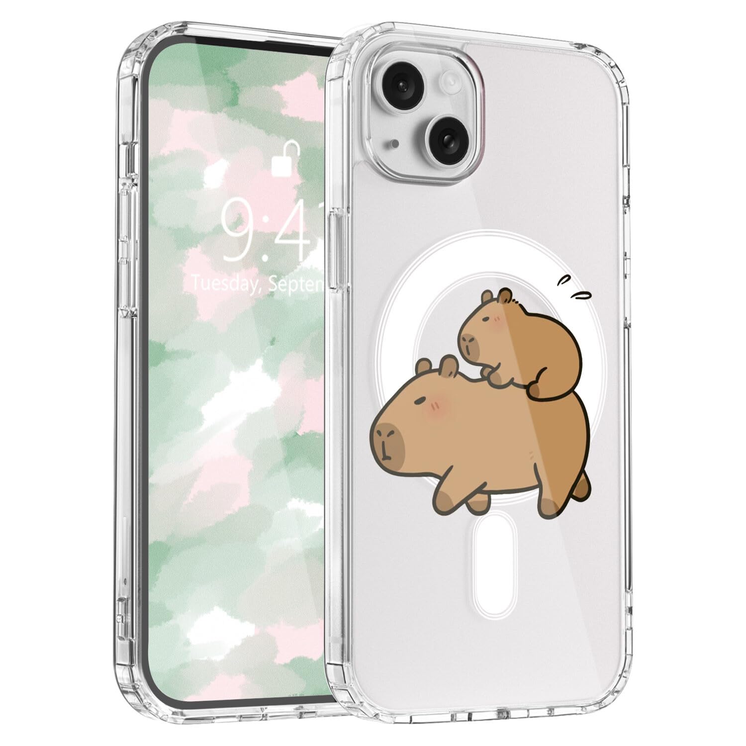 Capa De Telefone Luminousguard Para Iphone 11 Com Magsafe Capybara