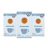 Café 3 Corações Descafeinado A Vácuo Kit 3 Pacotes 250g