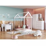 Quarto Infantil Guardaroupa Cama Mesa E Cadeira Montessoriana Meu Fofinho Art In Moveis