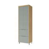 Paneleiro 100 Mdf 2 Portas 2 Gavetas 70cm Marquesa Nesher