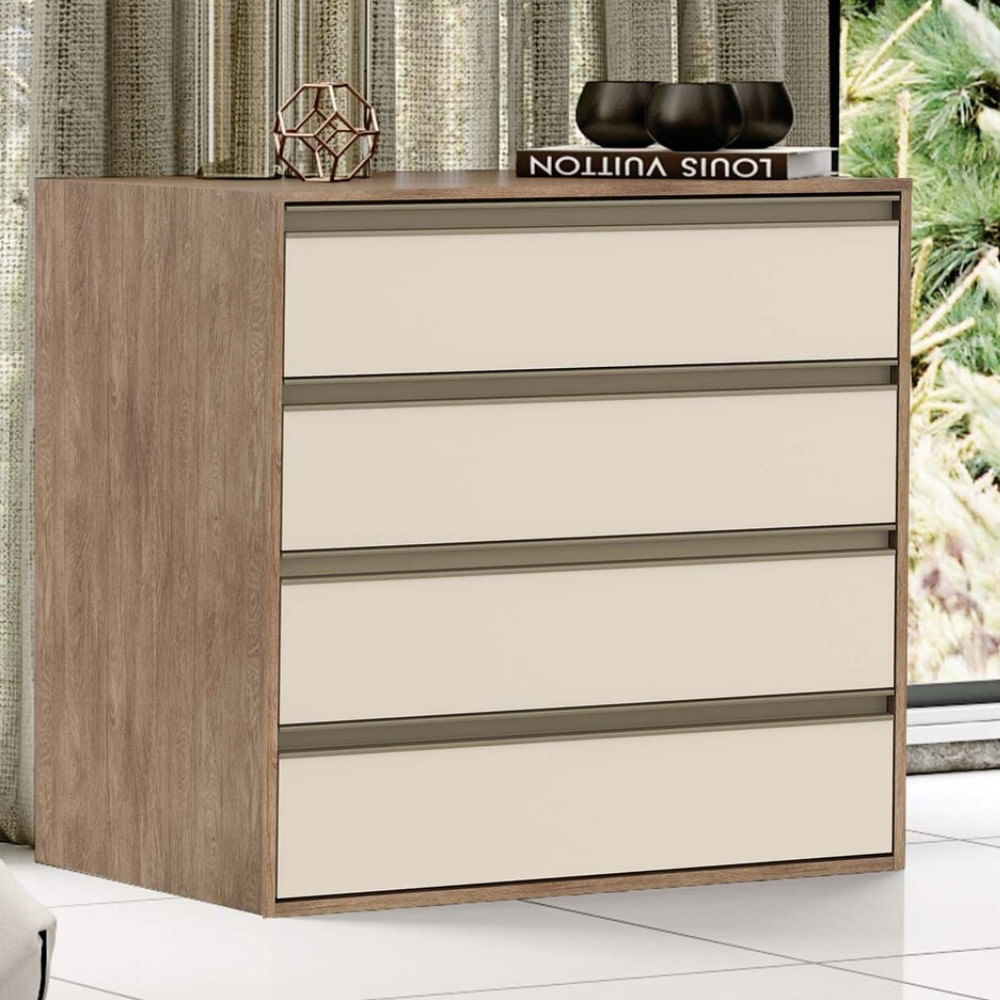 Cômoda 4 Gavetas 100 Mdf Select Belmax