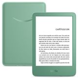 Kindle 16GB Modelo 2024, Tela Antirreflexo, Troca de Página Rápida, Luz Ajustável e Bateria Longa Duração, Cor Verde
