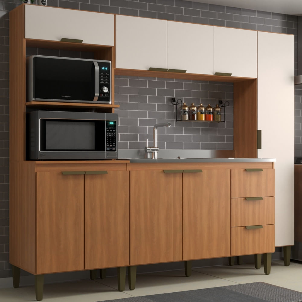 Cozinha Modulada 4 Peças Bia J Carvalho