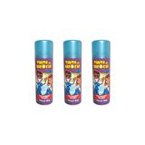 Tinta Spray Da Alegria 150ml Azul Metalico-kit C/3un