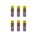 Tinta Spray Da Alegria 150ml Amarelo-kit C/6un