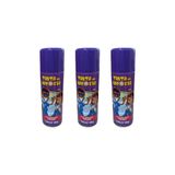 Tinta Spray Da Alegria 150ml Roxo-kit C/3un