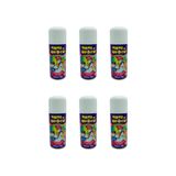 Tinta Spray Da Alegria 150ml Branco-kit C/6un