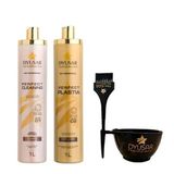 Kit Máscara Reestruturadora Dyusar 1l+pincel E Cumbuca