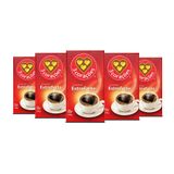 Café 3 Corações Extraforte A Vácuo Kit 5 Pacotes 500g