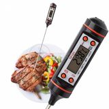 Termômetro Culinário Cozinha Digital Com Espeto Alimentos E Líquidos Mede -50c A +300c
