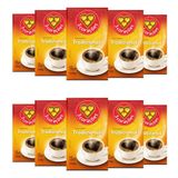 Café 3 Corações Tradicional A Vácuo Kit 10 Pacotes De 250g