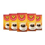 Café 3 Corações Tradicional A Vácuo Kit 5 Pacotes De 500g