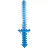Brinquedo Espada Pixel Minecraft 58cm Som E Luz Azul N10