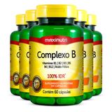 Kit 5 Complexo B 100% Idr Maxinutri 60 Cápsulas