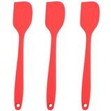 Espatula De Silicone Vermela Grande Kit 03 Un