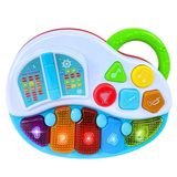 Pianinho Infantil Aprendizagem Didatico Som E Luz Castela