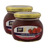 Kit 2 Geleia De Morango Linea Sucralose Zero Açúcar Com 230g