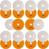 10 X Lixas Discos Grão Liso 4 Pol.100mm Diamantada Granito