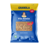 Granola Tia Sônia Tradicional Com Castanha de Caju Sem Uva Passa 1kg