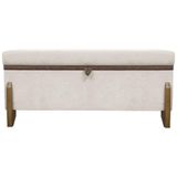 Puff Recamier Versallies 150 Cm Bege Bouclé
