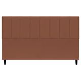 Cabeceira Decorativa Classic Para Cama King 195 Cm Suede Terracota Suede