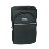 Mochila Térmica Cooler Capacidade 18 Litros Impermeável Portátil Piquenique Quente Frio Com Abridor De Garrafa Preto