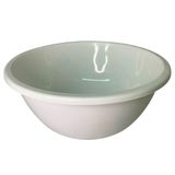 Saladeira Redonda Plástica Multiuso Lisa 8,5 Litros - Branco