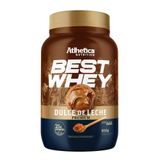 Best Whey Protein Isolado Hidro Doce De Leite 900g Atlhetica