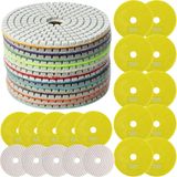 20 X Lixas Discos Grão Liso 4 Pol.100mm Diamantada Granito